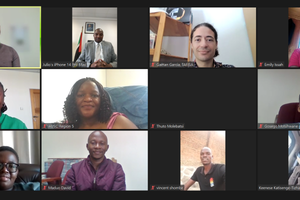 9 Graduates from the TAFISA / AUSC Region 5 Certified Leadership Course